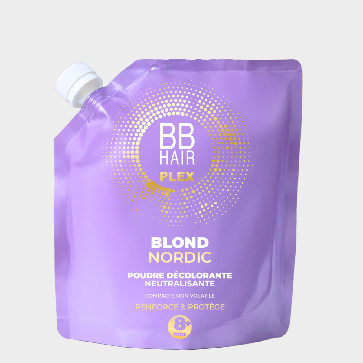 Poudre Décolorante BBHair PLEX — 9 Tons & Nordic Blond