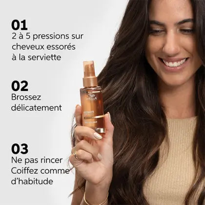 Sérum Huile Miracle Ultimate Smooth – Wella Professionals| Anti-Frisottis & Brillance