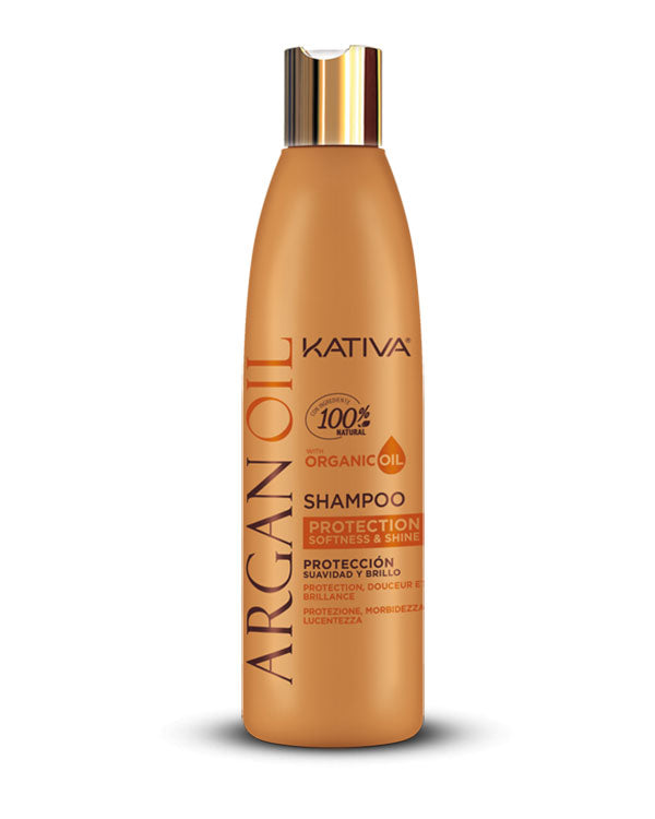 Kativa: Shampooing à l'Huile d'Argan - La Sensualité de Cheveux Lisses et Sublimes