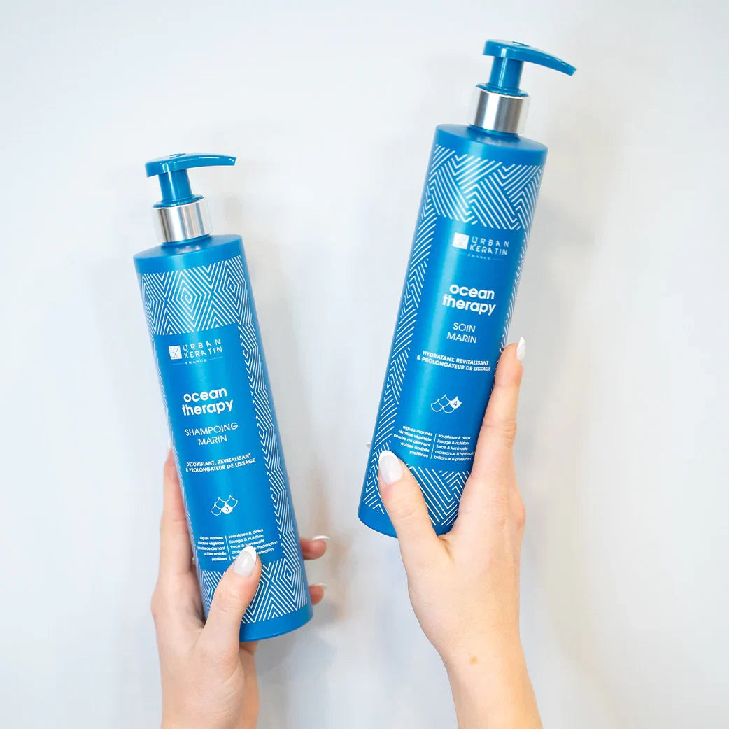 SHAMPOING Pour cheveux abîmés MARIN OCEAN THERAPY, 400ML Urbain Keratin