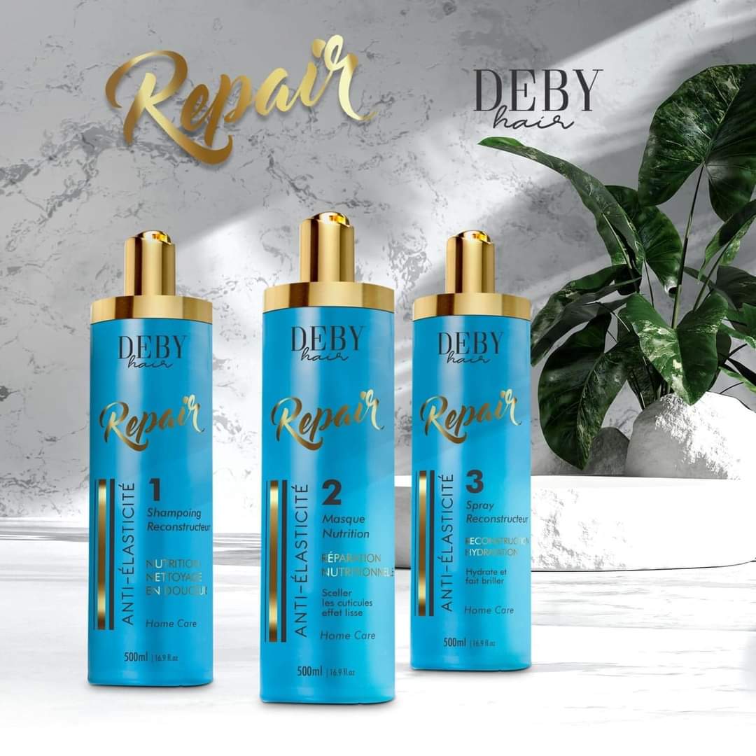 Kit Repair Deby Hair – Reconstruction Cheveux Fragilisés