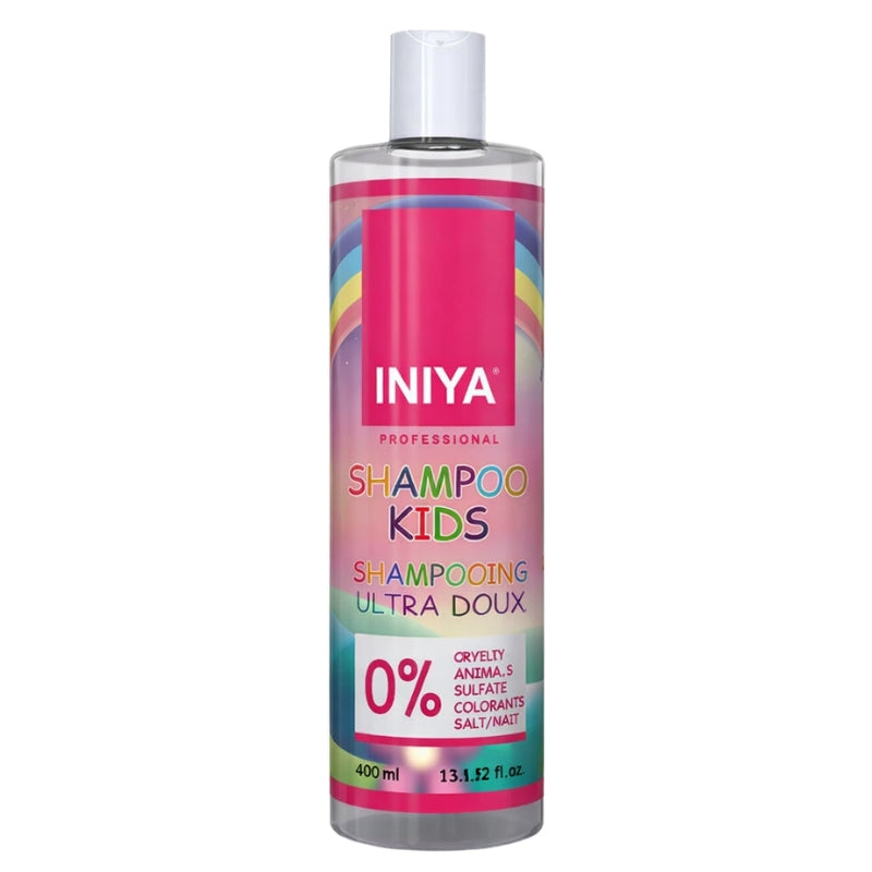 Gamme Iniya Kids Shampooing et Soin Démêlant Biphase