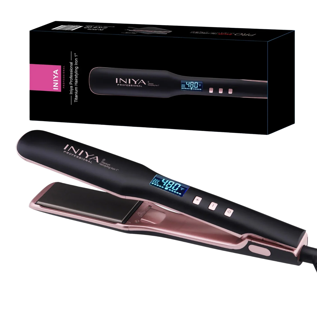Lisseur Professionnel Titanium 250°C Iniya – Brillance & Lissage Parfait| Hairéa