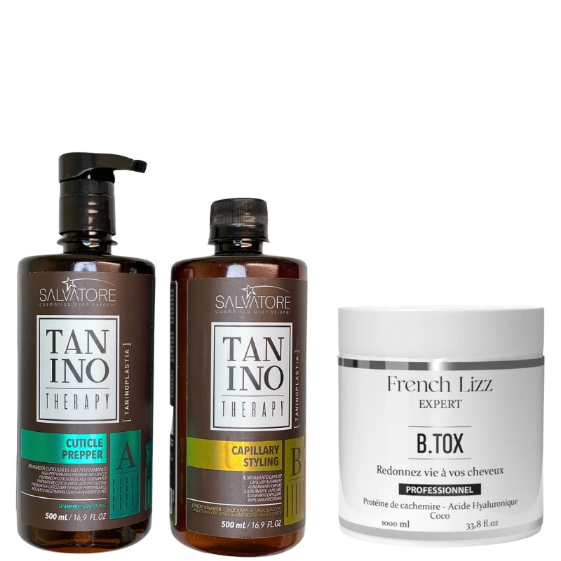 Lissage Au Tanin Tanino Therapy + Btx French Lizz