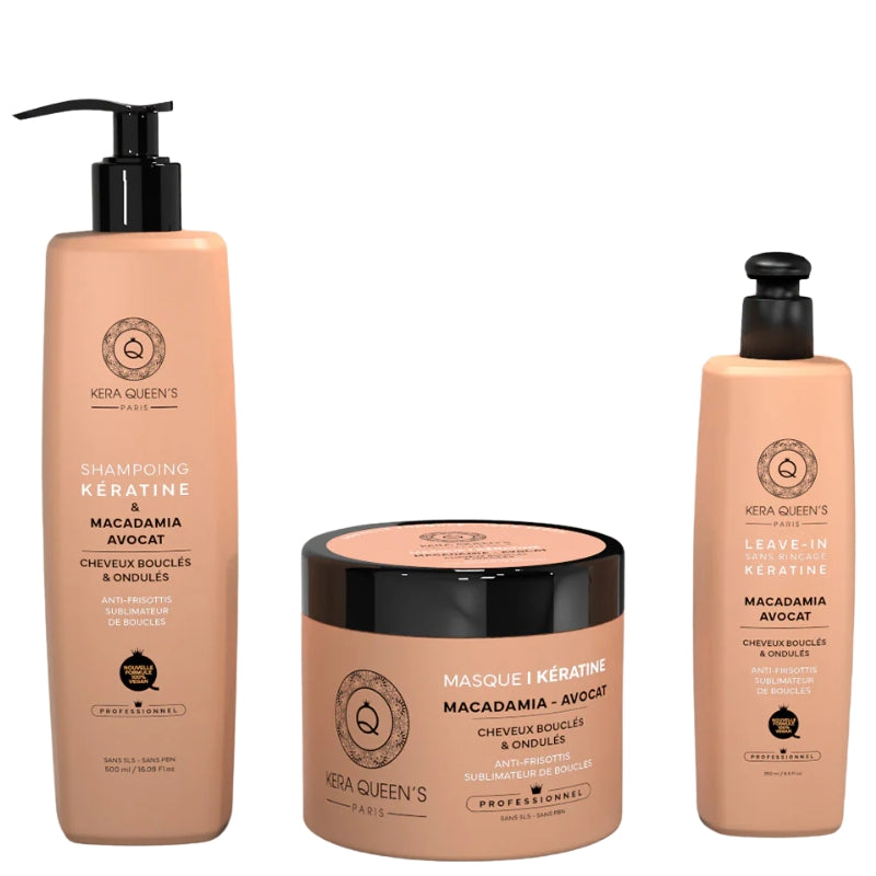 Kit Sans Sulfate Kera Queen's Rituel Macadamia