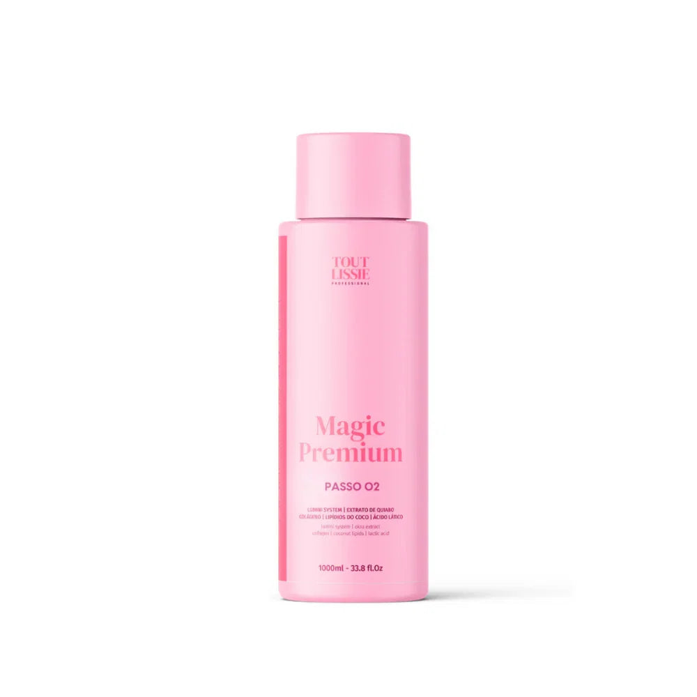 Lissage Brésiliens Magic Premium Étape 02 1L – Soin Capillaire Progressif| Tout Lissie