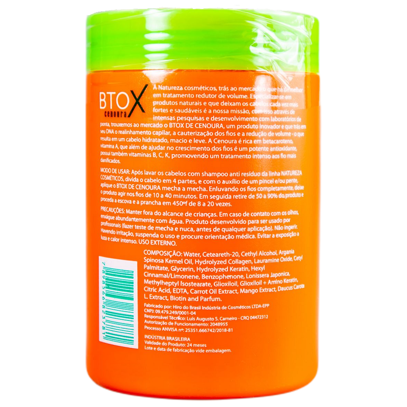 Btx Capillaire Natureza Carotte