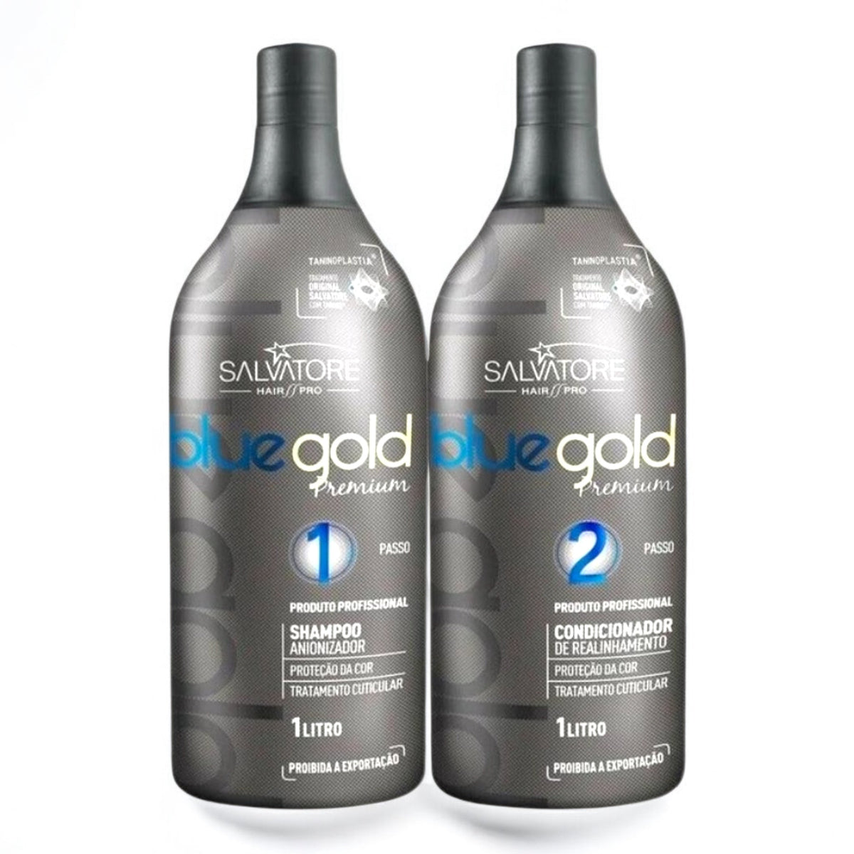 Kit Lissage Tanin Salvatore Blue Gold – Kit Lissage Sans Formol| Hairéa
