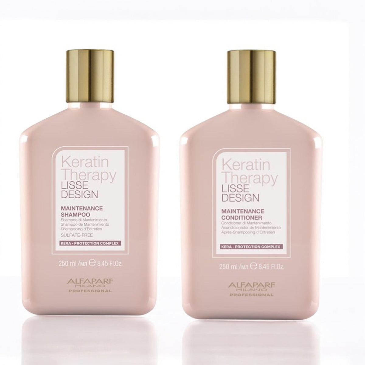 Duo d’Entretien Sans Sulfate – Keratin Therapy Lisse Design Alfaparf