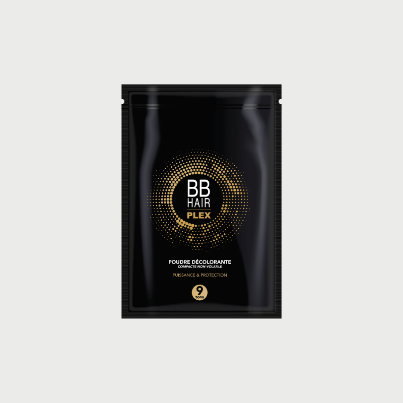 Poudre Décolorante BBHair PLEX — 9 Tons & Nordic Blond