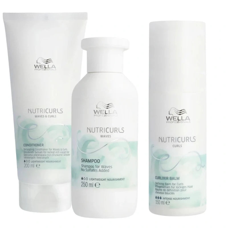 Routine Cheveux Bouclés Nutricurls Wella