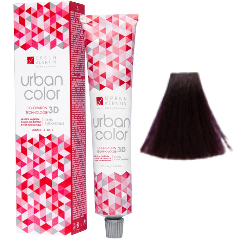 Coloration Sans Ammoniaque Urban Color Urban Keratin 100ml| Hairéa Lissage