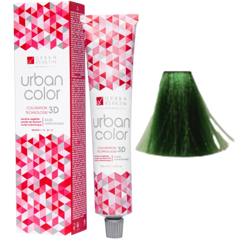 Coloration Sans Ammoniaque Urban Color Urban Keratin 100ml| Hairéa Lissage