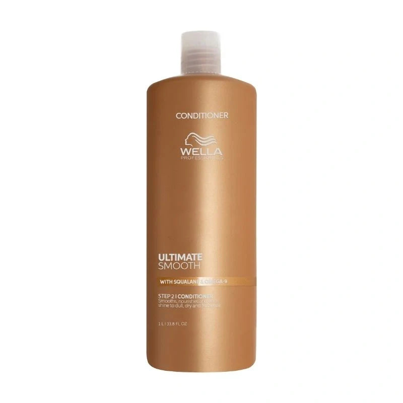 Après-Shampooing Nourrissant Ultimate Smooth Wella – Démêlant Anti-Frisottis 96h| Hairéa Lissage