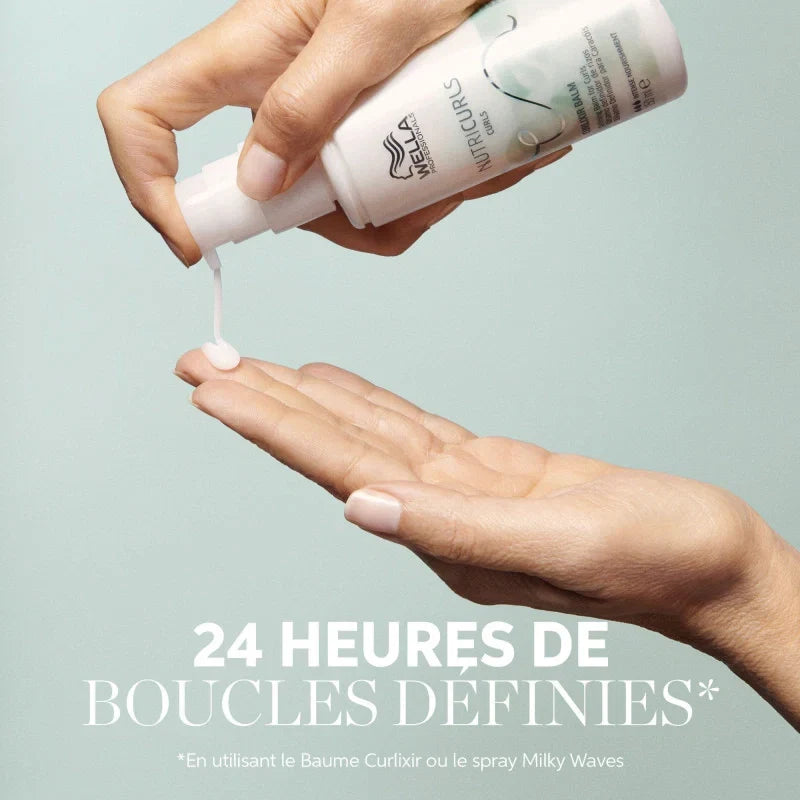 Baume Définition Curlixir Nutricurls Wella 150ml – Cheveux Bouclés| Hairéa Lissage
