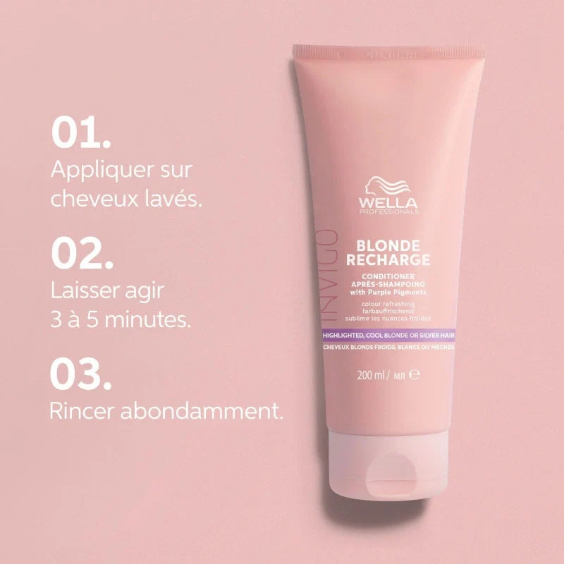 Conditionneur Blond Froid Invigo Blonde Recharge Wella