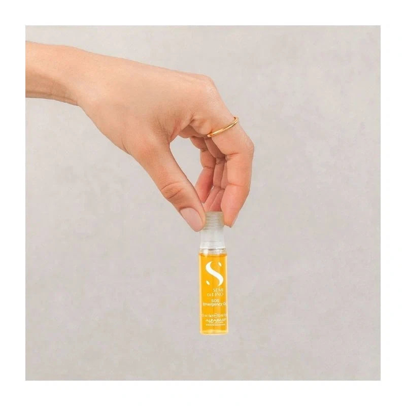 Huile SOS Restructurante Semi Di Lino Reconstruction Capillaire – Anti-Casse & Brillance| 6x13 ml