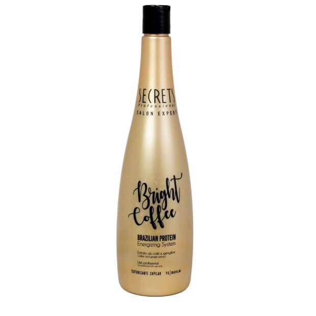Bright Coffee Secrets – Lissage Réparateur pour Cheveux Abîmés 1L
