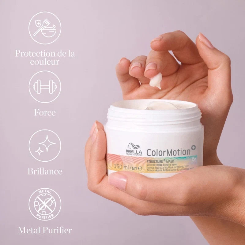 Masque Cheveux Colorés & Abîmés Color Motion+ Wella