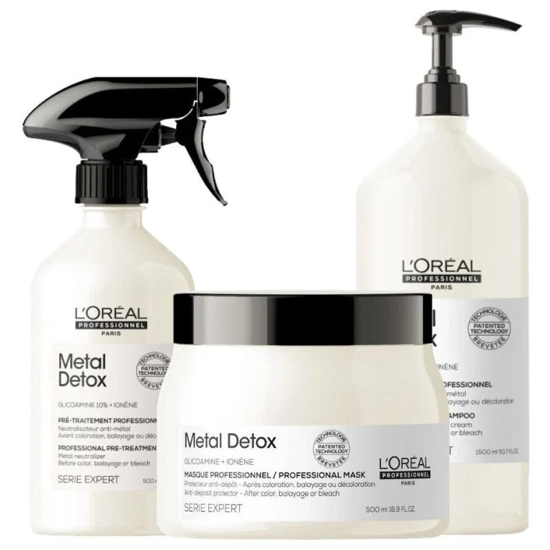Protocole Salon Metal Detox L'Oréal Professionnel