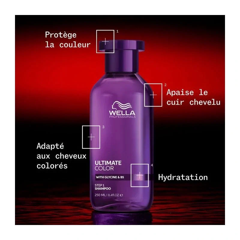 Shampooing Ultimate Color Wella Professionals – Protection Couleur| Hairéa Lissage