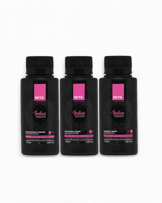 Lissage Indien Tanin Iniya Indian Smooth — Kit 3 x 120 ml