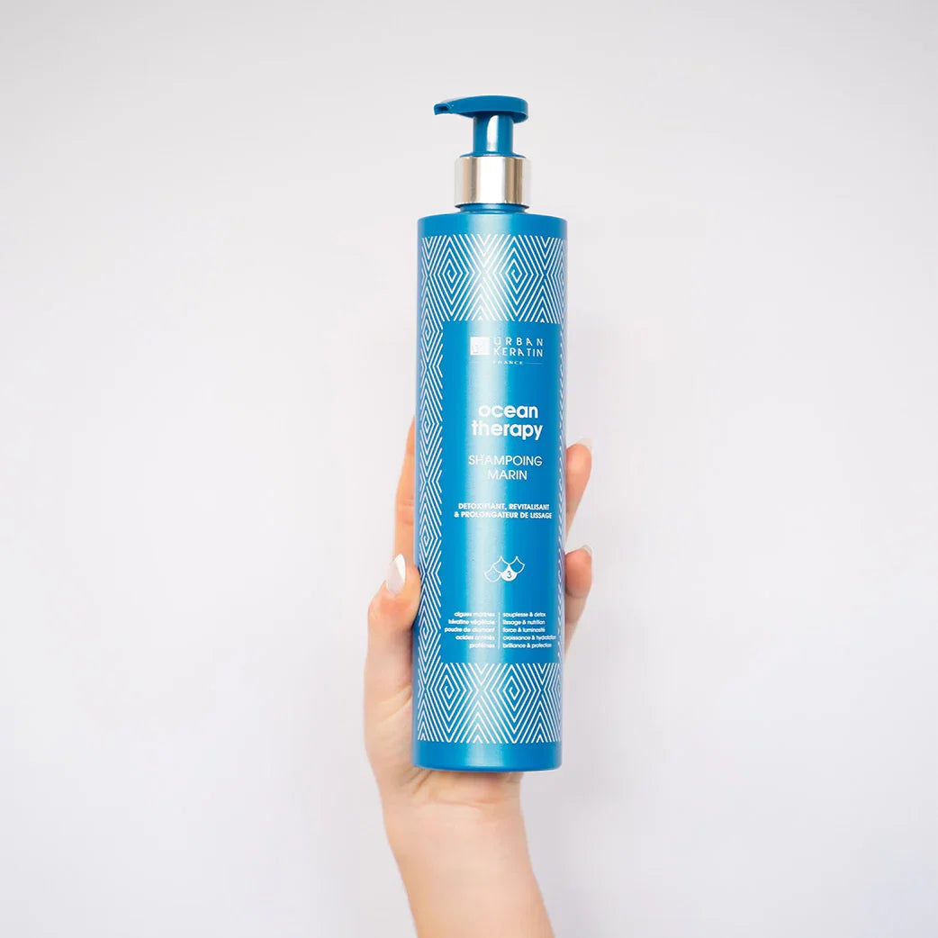 SHAMPOING Pour cheveux abîmés MARIN OCEAN THERAPY, 400ML Urbain Keratin
