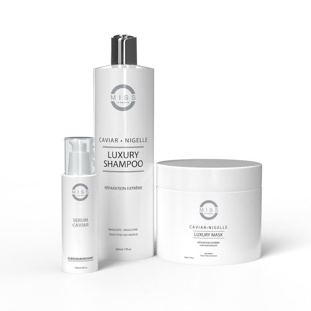 Soins Pour Cheveux Kit Miss 24 Carats