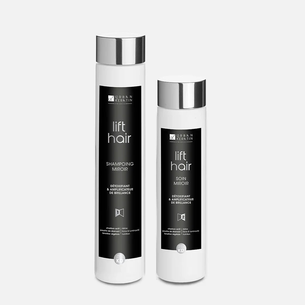 Duo Lift Hair Effet Miroir – Shampoing + Soin Brillance Instantanée| Hairéa