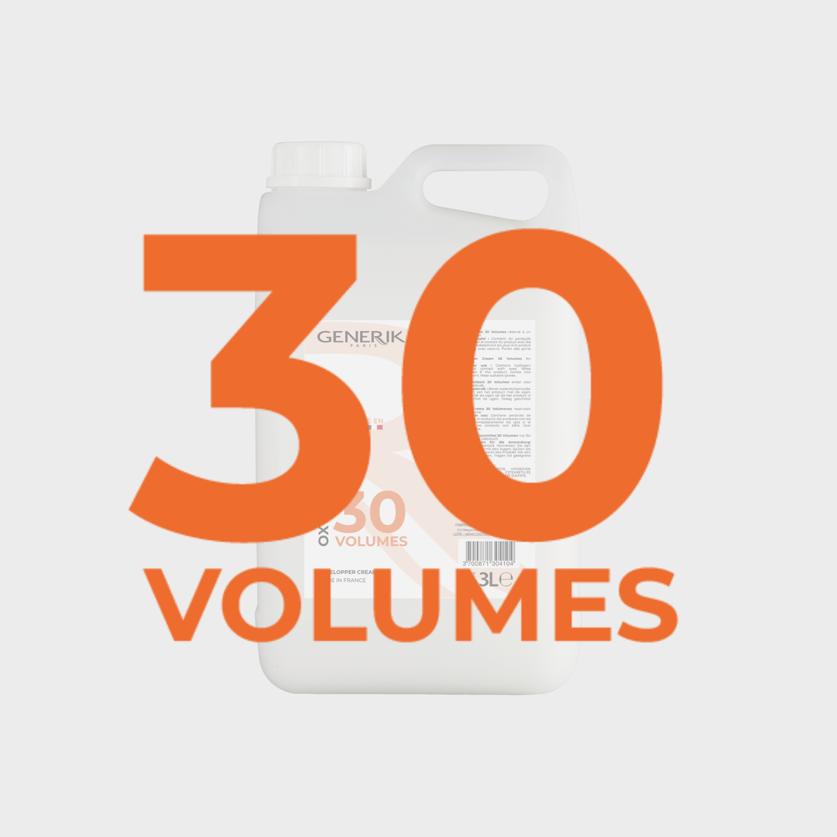 Oxydants Generik — Crème Huile Protectrice & Stop Yellow (16 Formats / Volumes)