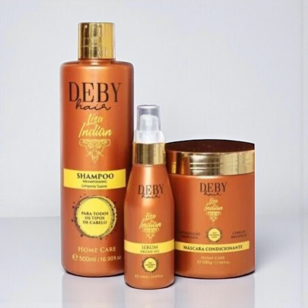 Kit Entretien Lissage Indien Lisa Indian – Deby Hair 3 Produits