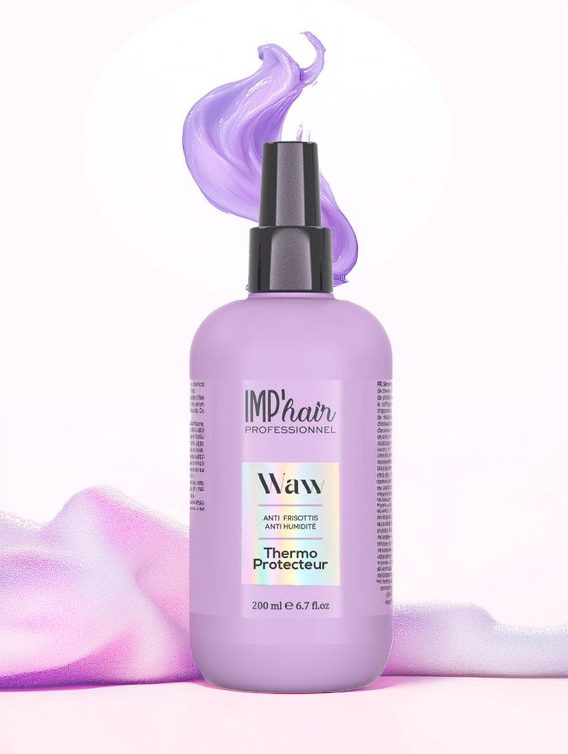 Spray Thermo-Protecteur IMP'HAIR 200 ml — Camomille & FiberHance™ BM| Protection Lisseur & Brushing