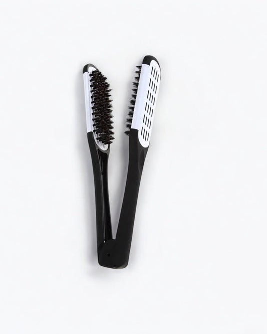Double face lissage cheveux brosse peigne pince cheveux coiffure poils naturels peigne cheveux outils de coiffure