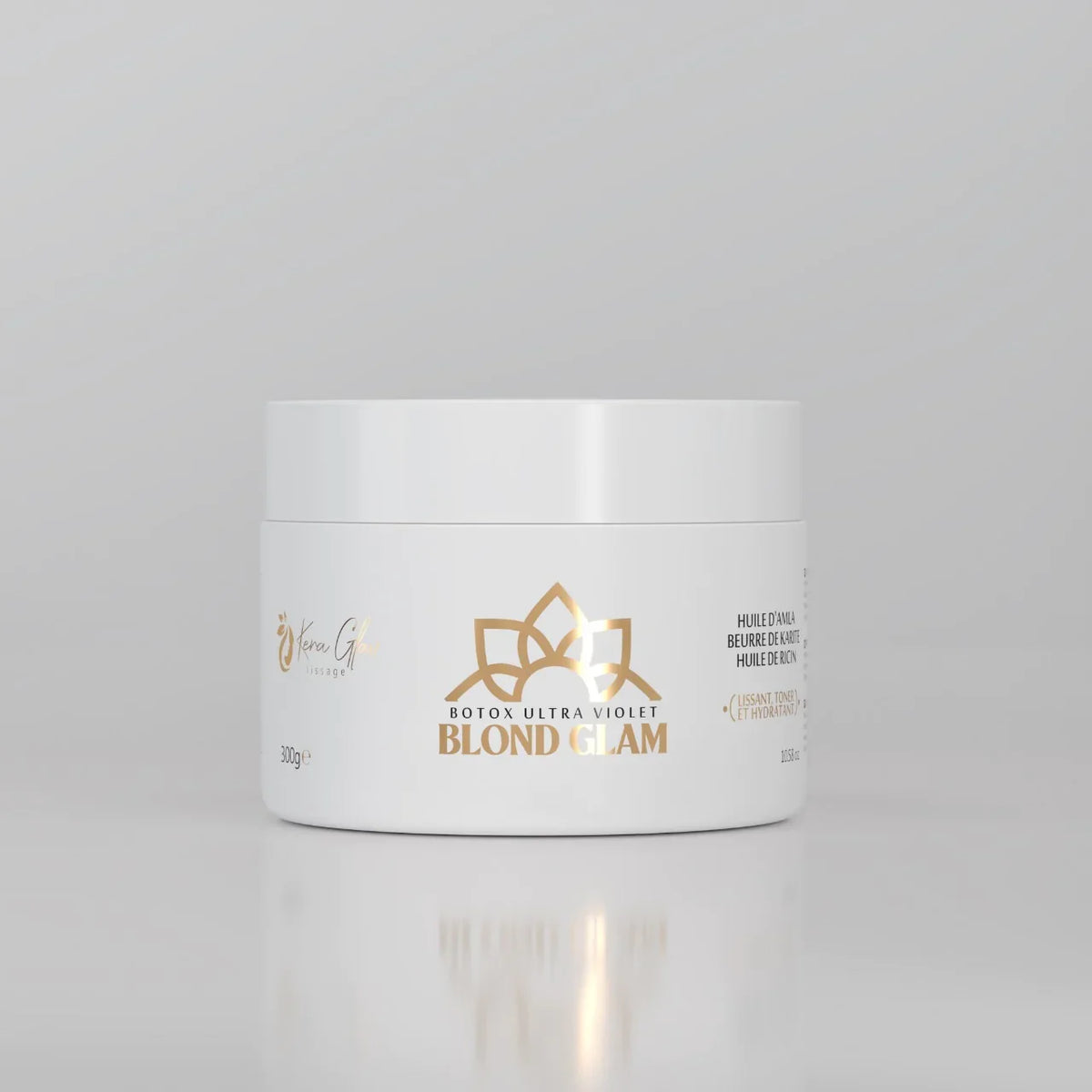 BTX Capillaire KeraGlow GLAM – Soin Réparateur Hydratant Professionnel