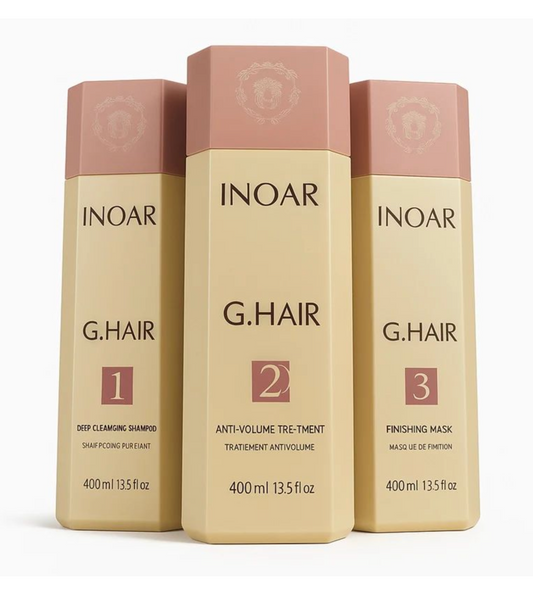 Lissage Brésilien Inoar Ghair kits de lissage brésilien GHAIR 3 produits