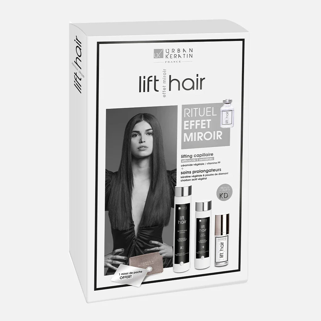 Coffret Rituel Lift Hair Effet Miroir – Urban Keratin| Lifting capillaire & brillance intense