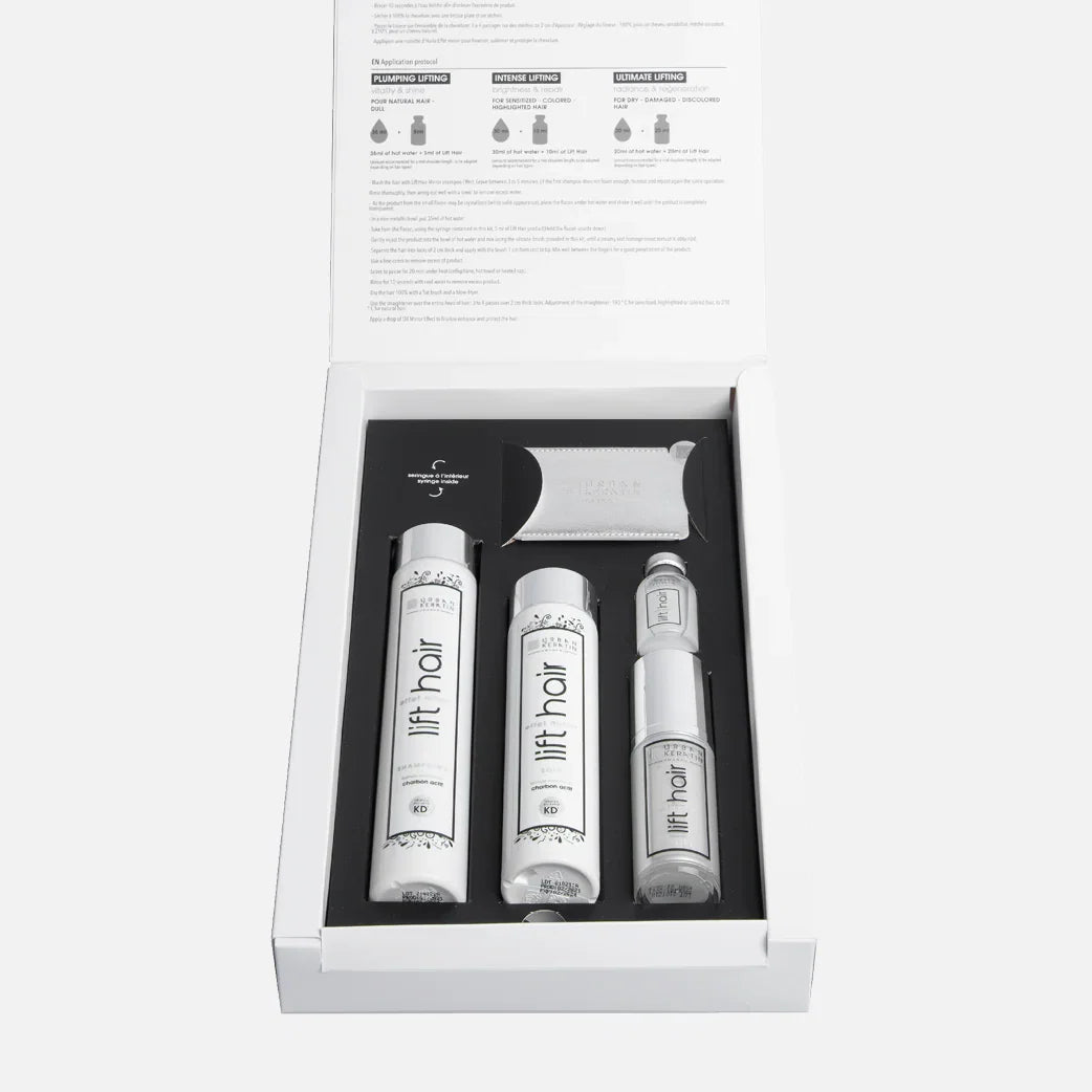 Coffret Rituel Lift Hair Effet Miroir – Urban Keratin| Lifting capillaire & brillance intense