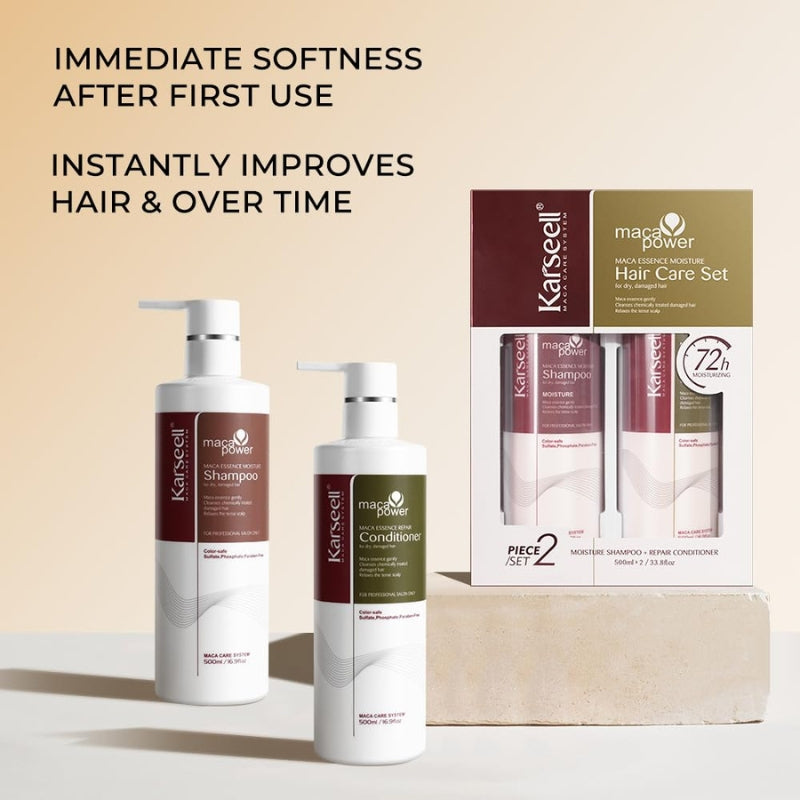 Coffret Shampoing et Après-Shampoing Au Collagène Karseell