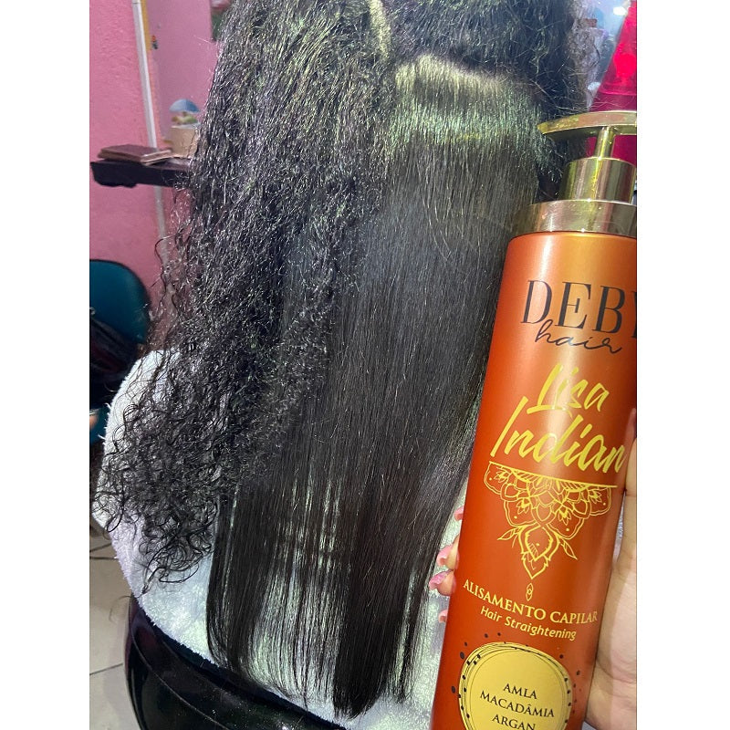 Lissage Indien 1L – Lisa Indian Professionnel – Deby Hair