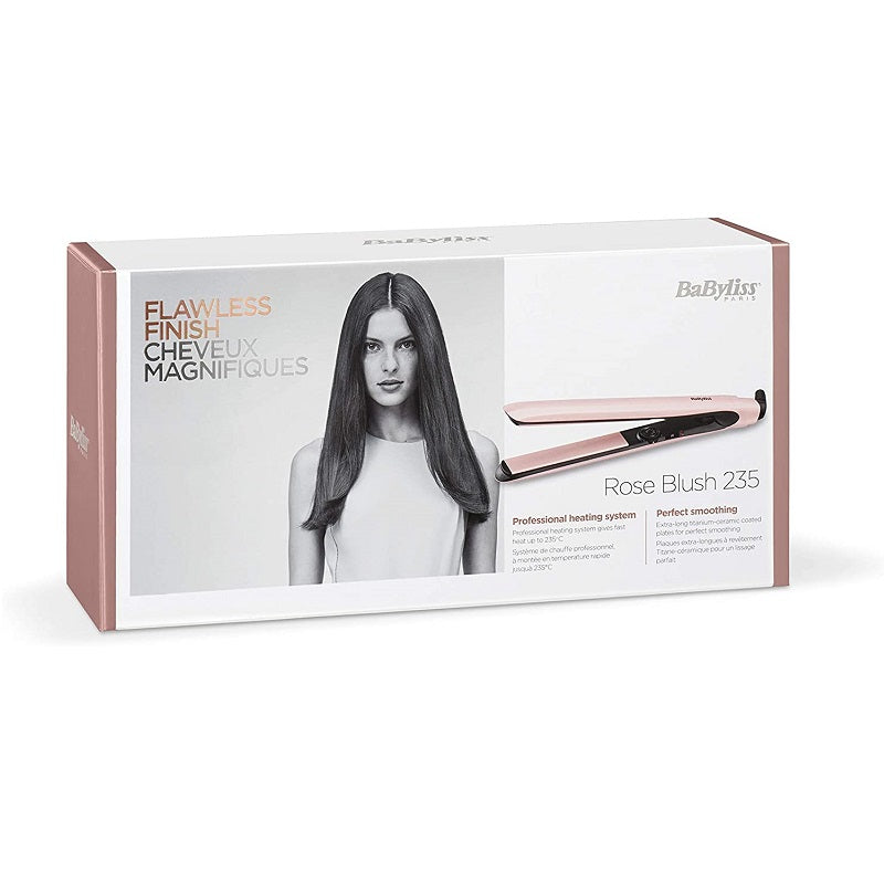 Fer à Lisser Lisseur BaByliss Rose Blush 235 2498PRE