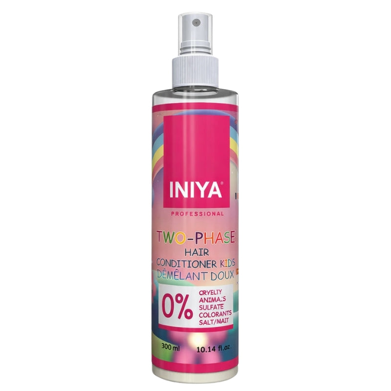 Gamme Iniya Kids Shampooing et Soin Démêlant Biphase