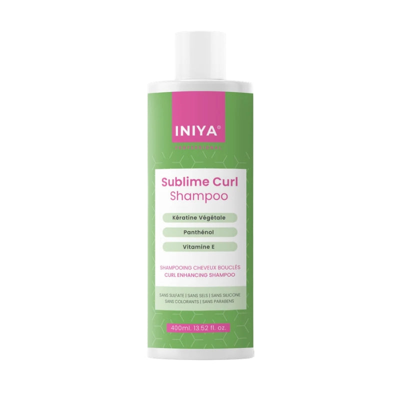 Gamme Iniya Sublime Curl Routine Cheveux Bouclés