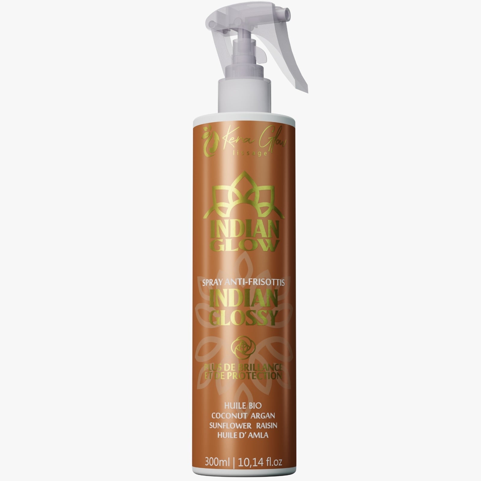 Spray lissant thermoprotecteur Liss keraglow indien
