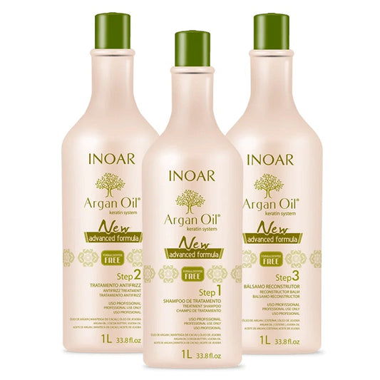 Inoar Argan Oil Keratin System