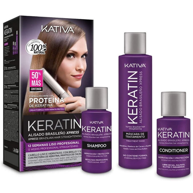 Kativa Kératine Lissage Brésilien Xpress