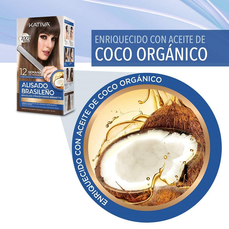 Kativa Kératine Lissage Brésilien Brunette