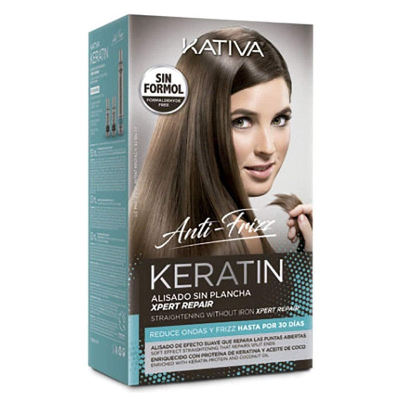 Kativa Kératine Sans Fer à Lisser Xpert Repair