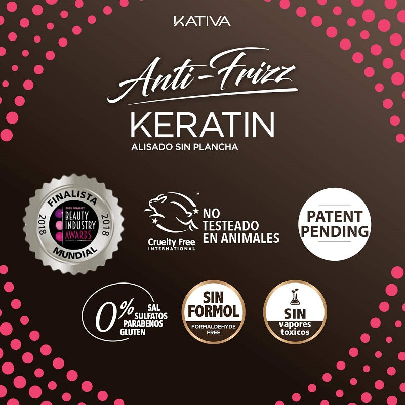 Kativa Kératine Sans Fer à Lisser Xtrem Care