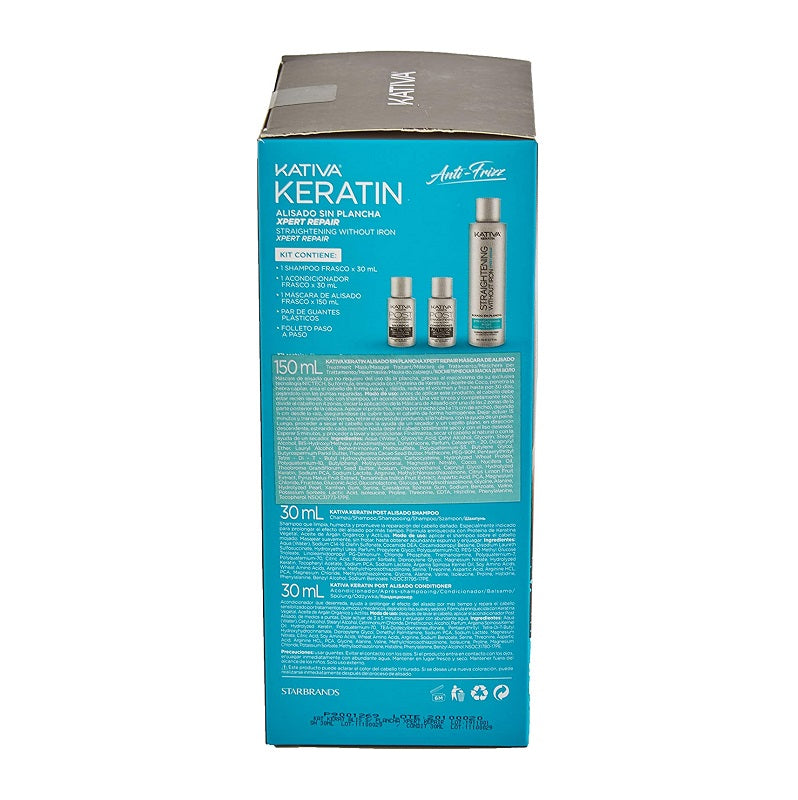 Kativa Kératine Sans Fer à Lisser Xpert Repair