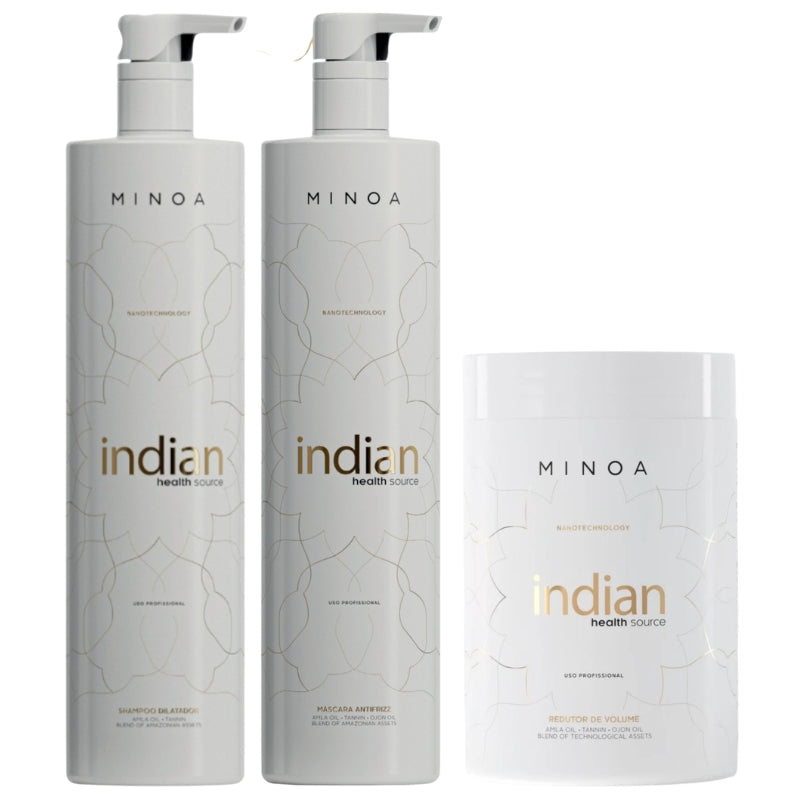 Kit Lissage Indien + Btx Capillaire Minoa Health Source
